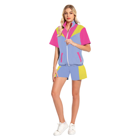 Cosplay Costume Outfits Halloween Carnival Suit women jogging suits 2 piece set Women's 2 Piece Outfits 80s 90s Track Suits Set