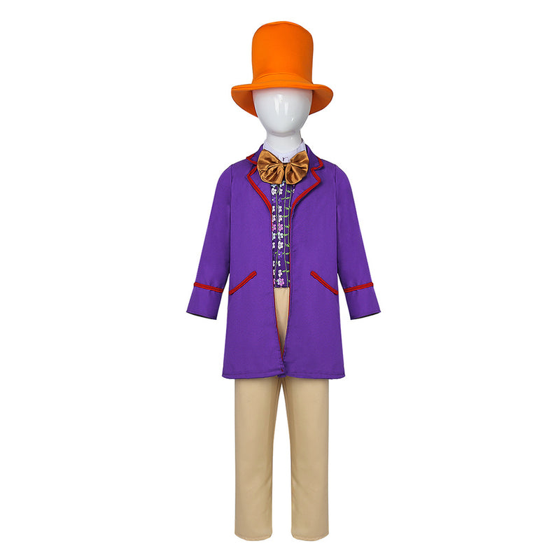 Cosplay Costume Outfits Halloween Carnival Suit Wonka