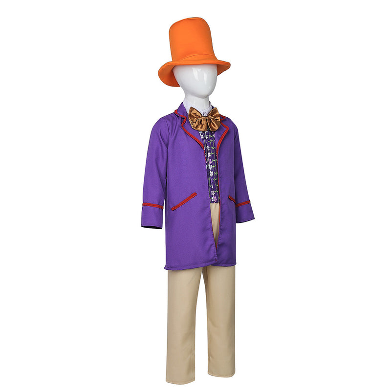 Cosplay Costume Outfits Halloween Carnival Suit Wonka