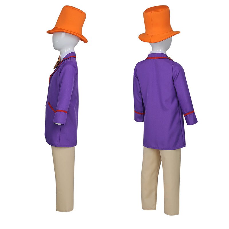 Cosplay Costume Outfits Halloween Carnival Suit Wonka