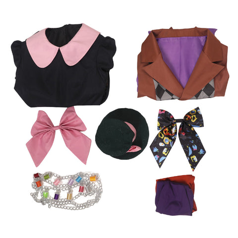 Cosplay Costume Women Dress Outfits Halloween Carnival Suit cosplay mad hatter Tarrant Hightopp