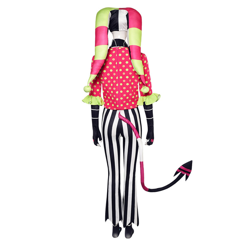 cosplay Helluva Boss Season 2 Helluva Boss Cosplay Costume Outfits Halloween Carnival Suit Polka dot set Fizzarolli