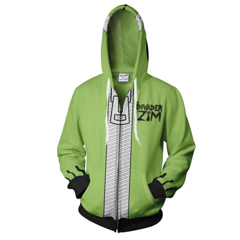 Cosplay Investor ZIM hoodie Jacket Wear Investor ZIM cosplay sweater pullover zipper Jacket