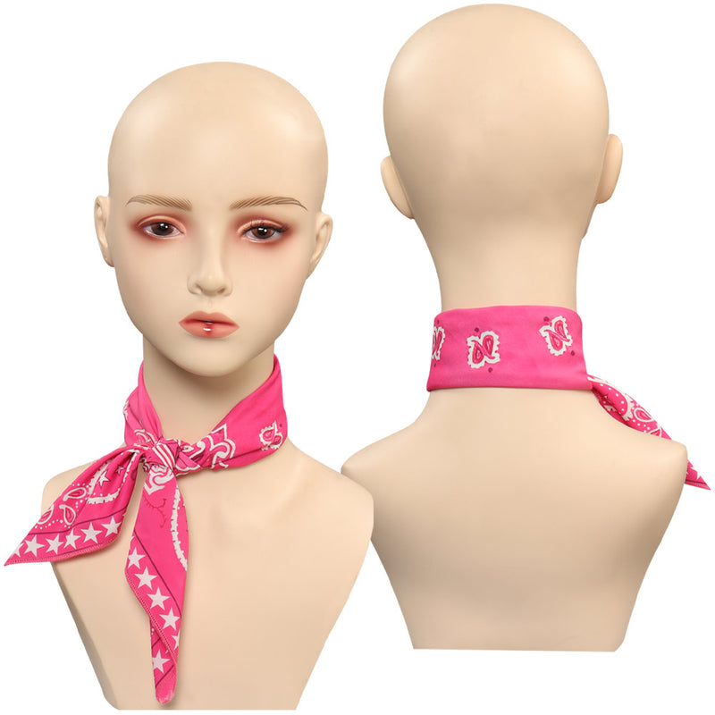 Cosplay Neckwear Halloween Carnival Costume Accessories Outfits ken Barbie Scarf