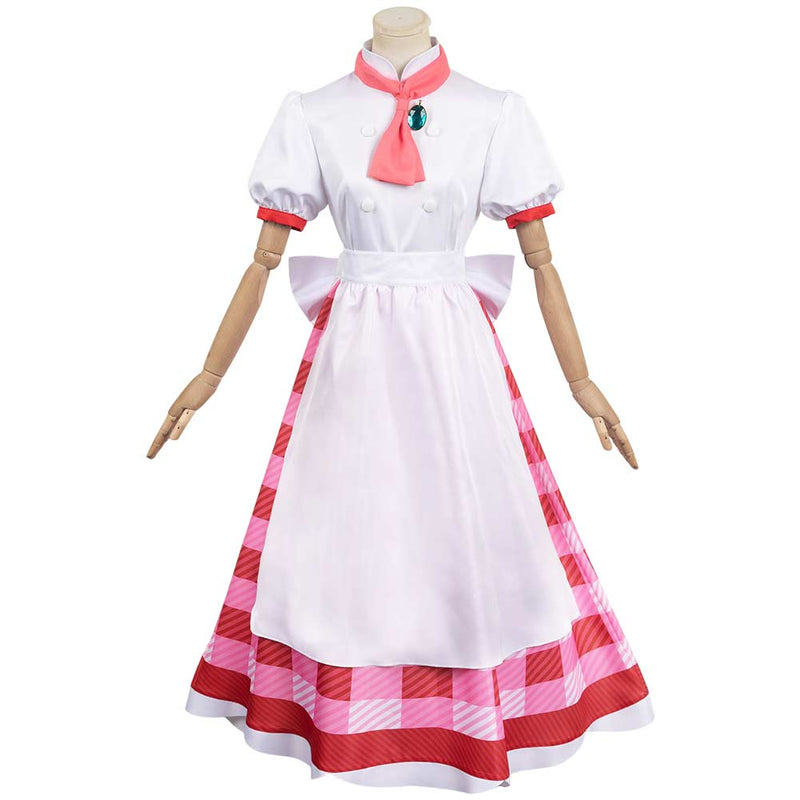 cosplay Princess Peach cos Cosplay Costume Outfits Halloween Carnival Suit