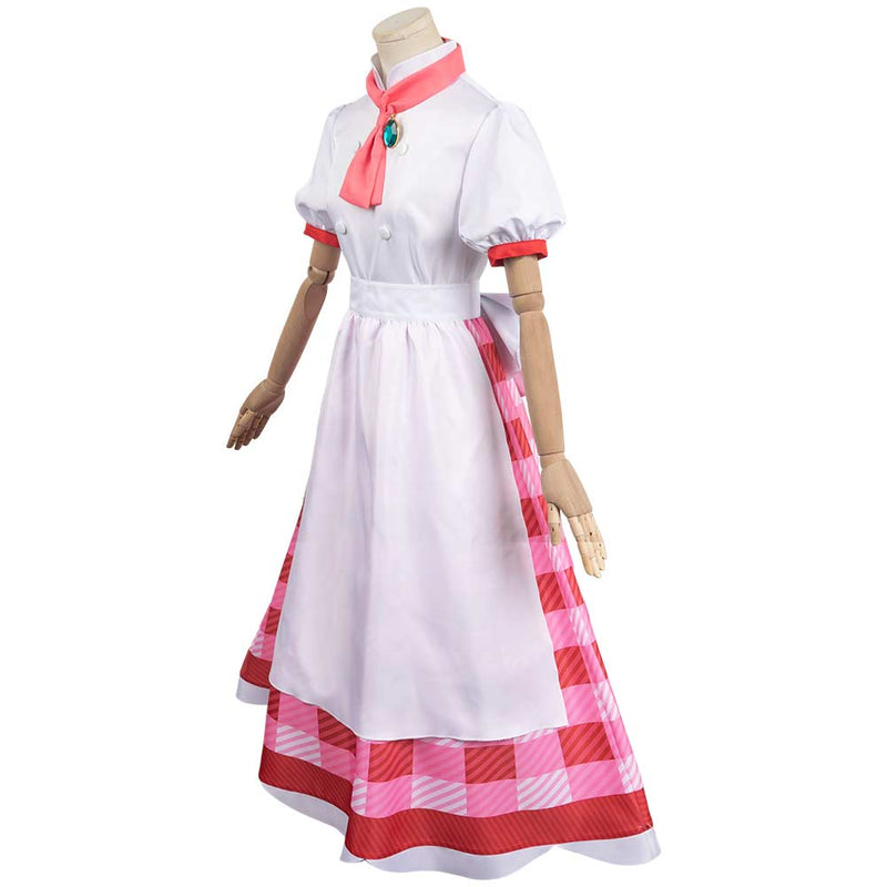 cosplay Princess Peach cos Cosplay Costume Outfits Halloween Carnival Suit