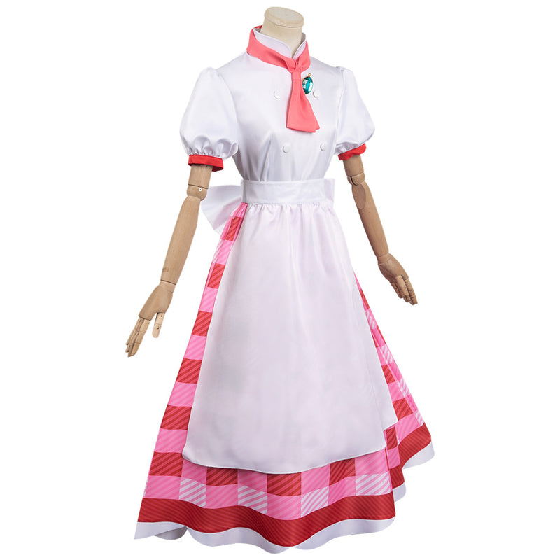 cosplay Princess Peach cos Cosplay Costume Outfits Halloween Carnival Suit