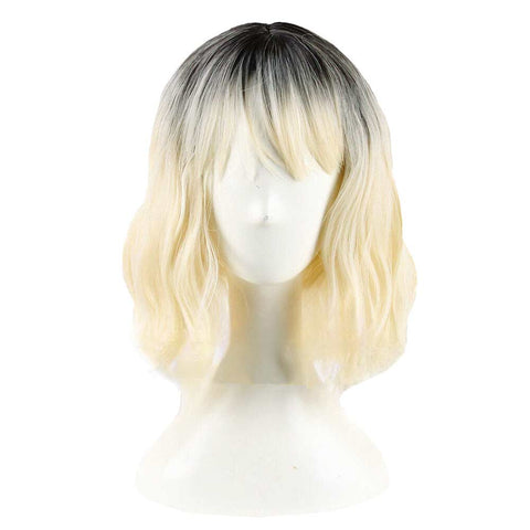 Cosplay Wig Heat Resistant Synthetic Hair Carnival Halloween Party Props Harleen Quinzel Harley Quinn