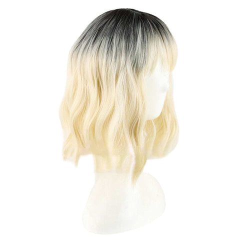 Cosplay Wig Heat Resistant Synthetic Hair Carnival Halloween Party Props Harleen Quinzel Harley Quinn