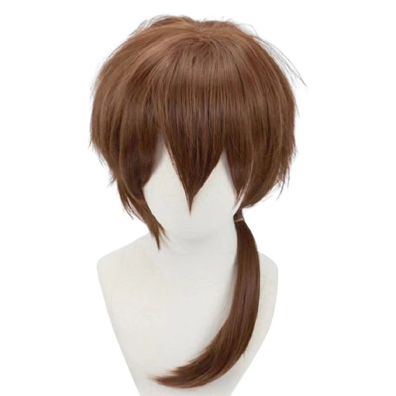 Cosplay Wig Heat Resistant Synthetic Hair Carnival Halloween Party Props HIMURA KENSHIN