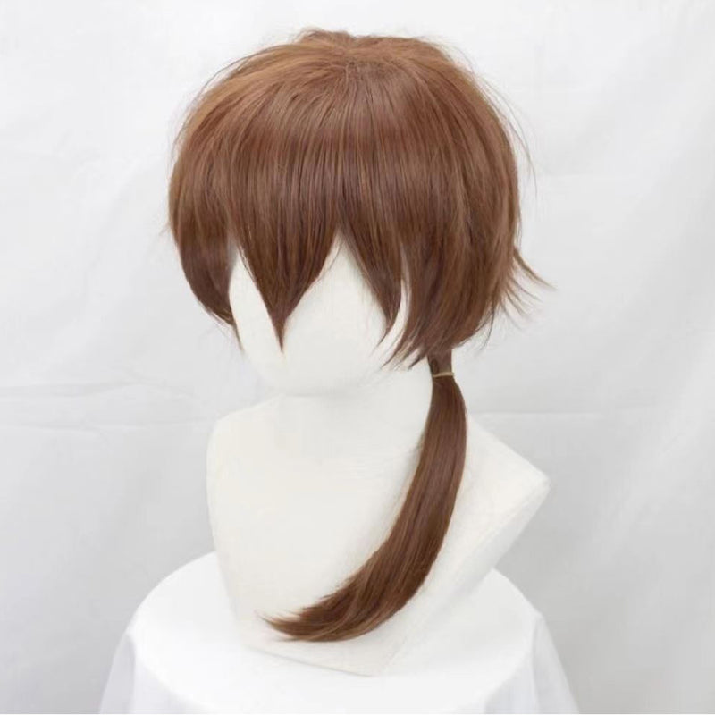 Cosplay Wig Heat Resistant Synthetic Hair Carnival Halloween Party Props HIMURA KENSHIN