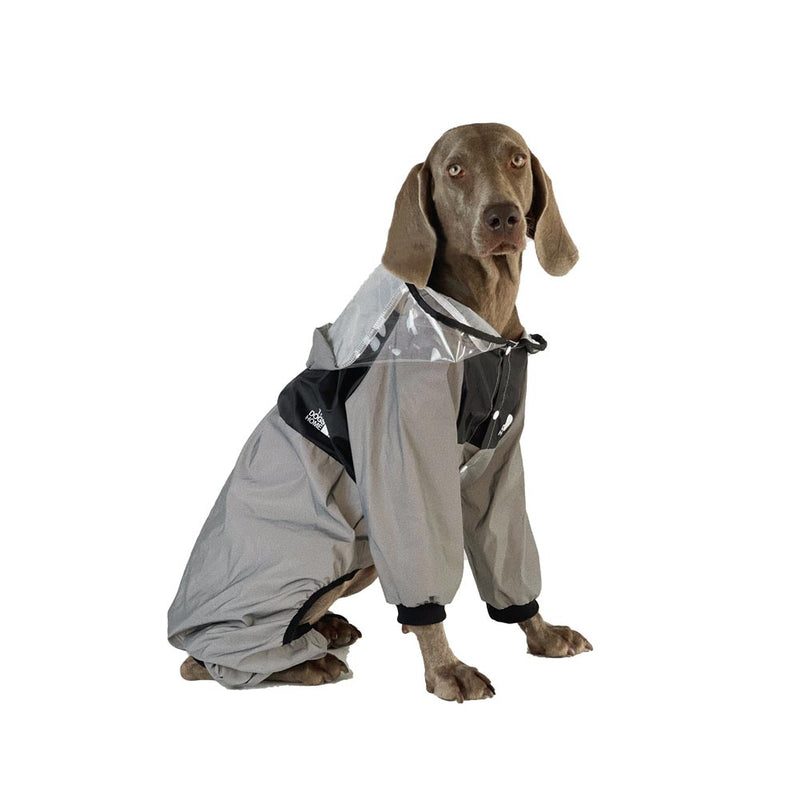 cultofmoon Dog Raincoats with Hood Cat Rain Jacket Puppy Poncho Hooded Packable Dog Rain Coat Pet Ra