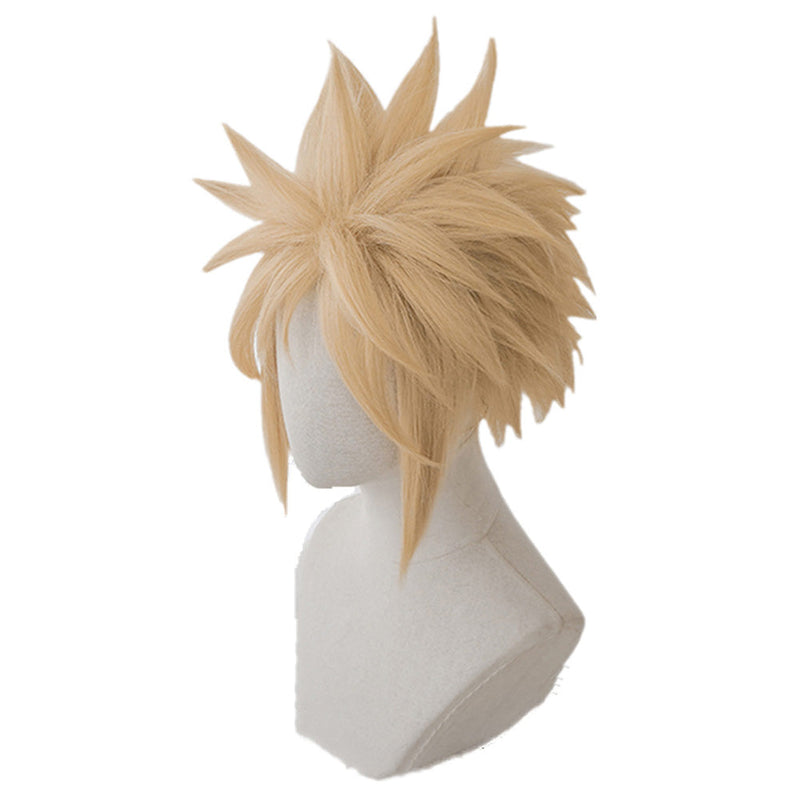 VeeGet VeeGet Final Fantasy Cloud Strife Wig Synthetic HairCarnival Halloween Party Cosplay Wig