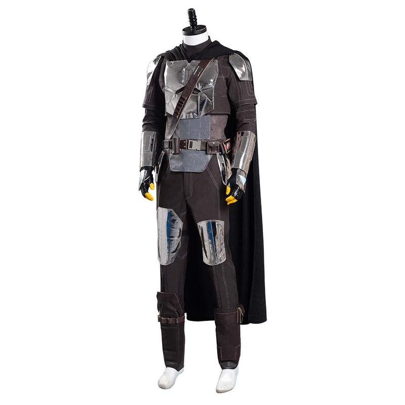 VeeGet The Mandalorian S2 Beskar Armor Coat Uniform Outfits Halloween Carnival Suit Cosplay Costume