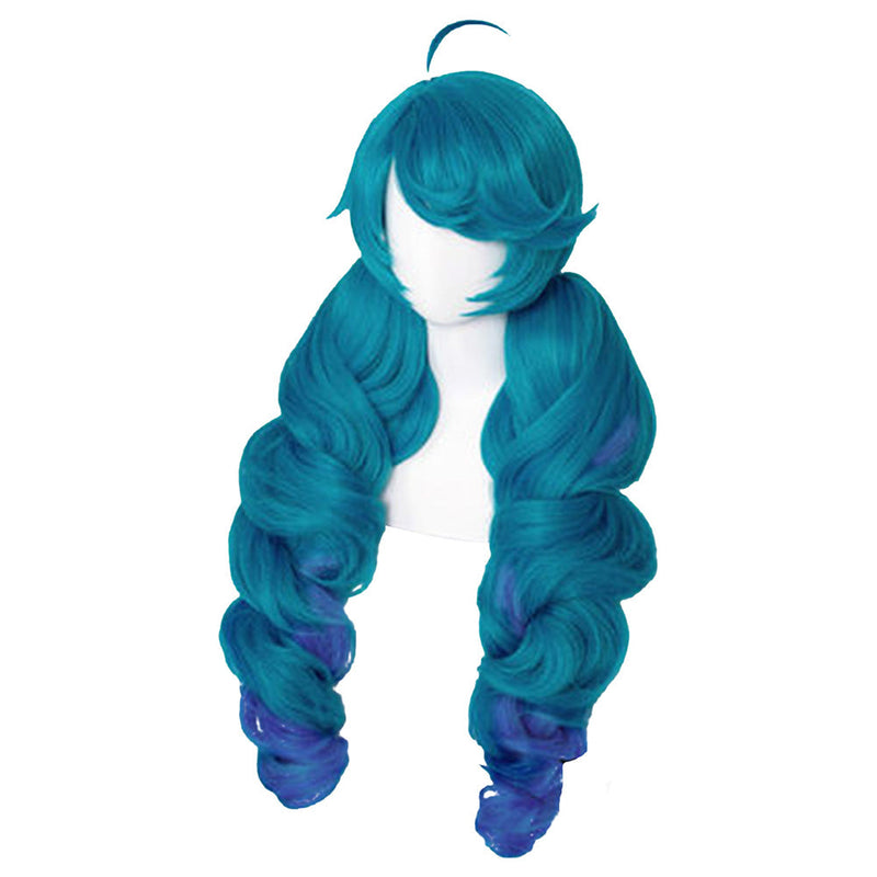 VeeGet VeeGet LOL Gwen Wig Synthetic HairCarnival Halloween Party Cosplay Wig