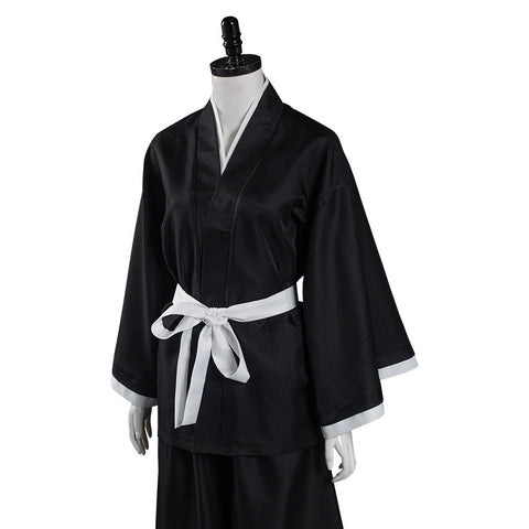 VeeGet Anime Bleach Kuchiki Rukia Japanese Kimono Outfits Halloween Carnival Suit Cosplay Costume