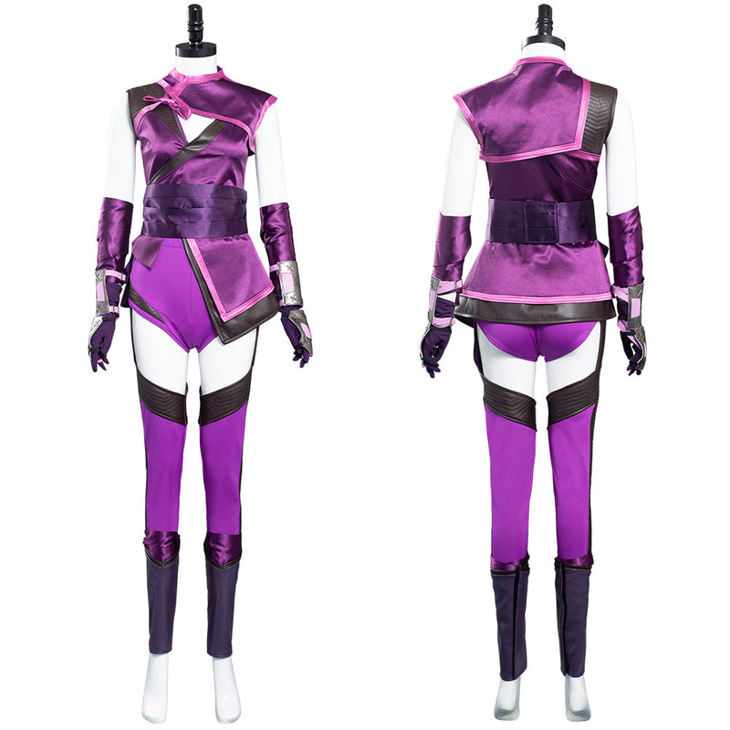 SeeCosplay Mortal Kombat 11-Mileena Halloween Carnival Suit Costume