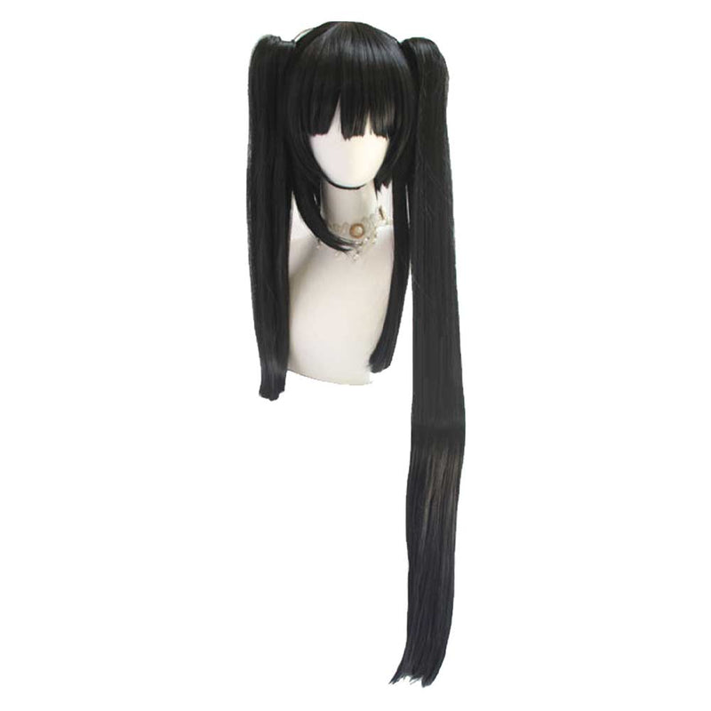 DATE A LIVE Tokisaki Kurumi Cosplay Wig Heat Resistant Synthetic Hair Carnival Halloween Party Props