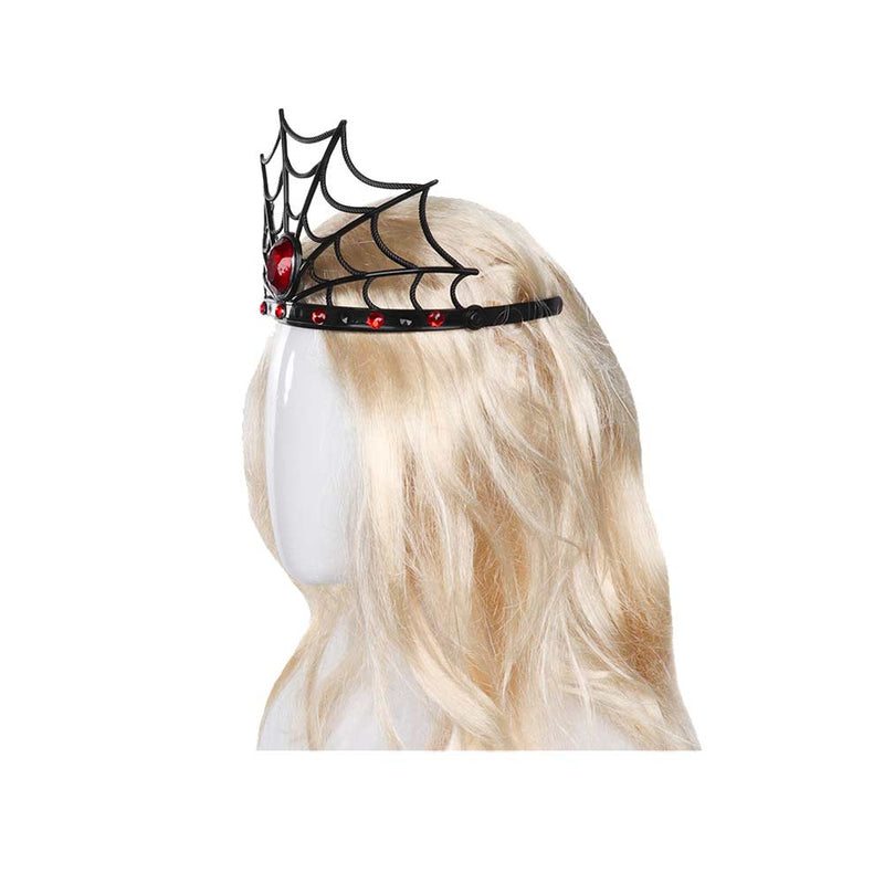 Devil Ghost Cosplay Hair Band Halloween Party Decoration Spider Web Witch Dance Headband Photo Props Halloween Carnival Head Hoop