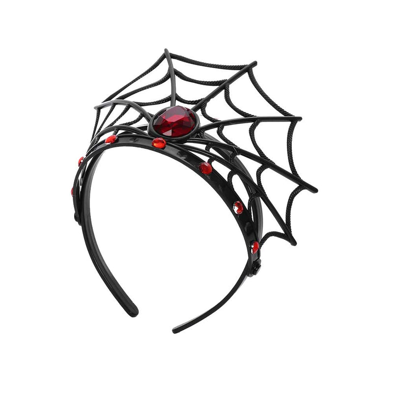 Devil Ghost Cosplay Hair Band Halloween Party Decoration Spider Web Witch Dance Headband Photo Props Halloween Carnival Head Hoop