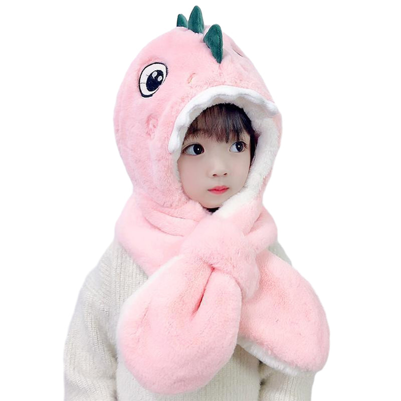 Dinosaur Cosplay Hat scarf plush  Halloween Carnival  Costume Accessories