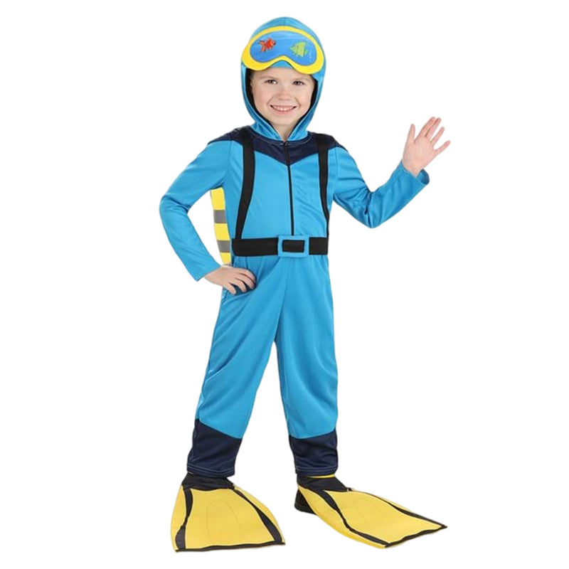 Diving Professional  Cosplay Costume Outfits Halloween Carnival Suit