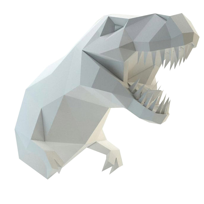 DIY Craft Tyrannosaurus Creative 3D Paper Model DIY Puzzle Home Decorations Hand Made Fashion Action Figures