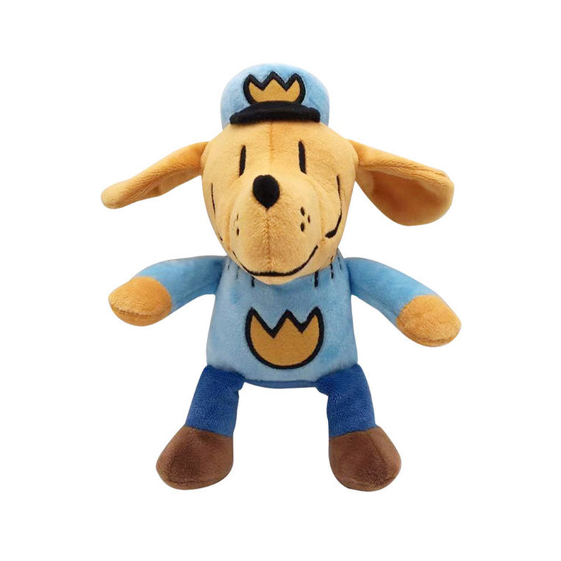 DOG MAN Cosplay Plush Toys Cartoon Soft Stuffed Dolls Mascot Birthday Xmas Gift