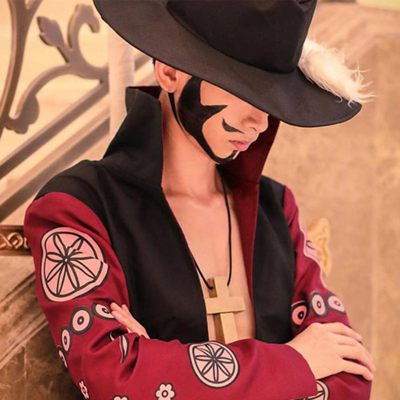 Dracule Mihawk  Cosplay Costume Outfits Halloween Carnival Suit