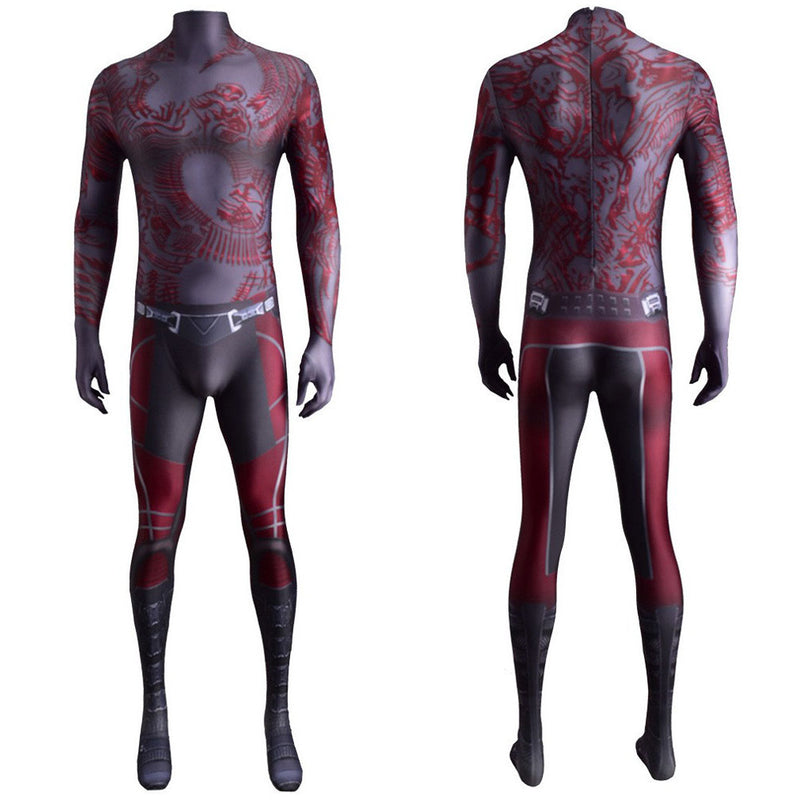 Drax the Destroyer Cosplay Costume Jumpsuit Outfits Halloween Carnival Party Disguise Suit