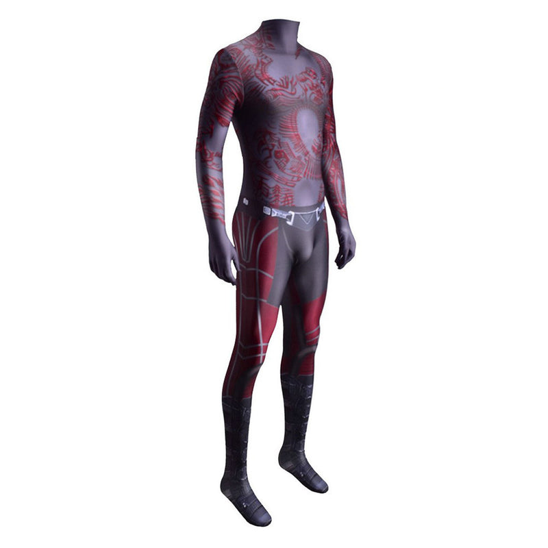 Drax the Destroyer Cosplay Costume Jumpsuit Outfits Halloween Carnival Party Disguise Suit