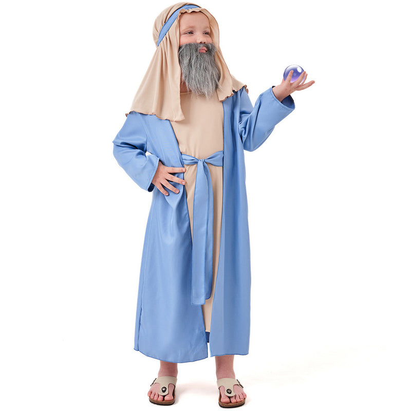 Dress Arab Grandpa Uniform Cosplay Costume Outfits Halloween Carnival Suit Outfit Suit