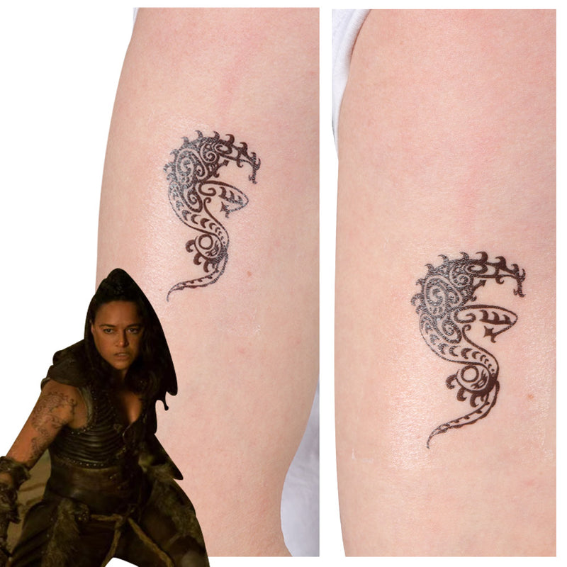 Dungeons & Dragons: Honor Among Thieves Cosplay Tattoos Fake Stickers Arm Hand Cool Art Costume Accessories