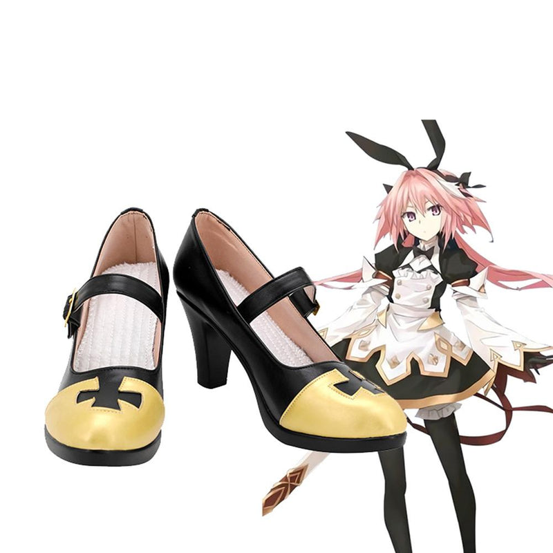 VeeGet Fate/Grand Order Astolfo Saber Boots Halloween Costumes Accessory Custom Made Cosplay Shoes