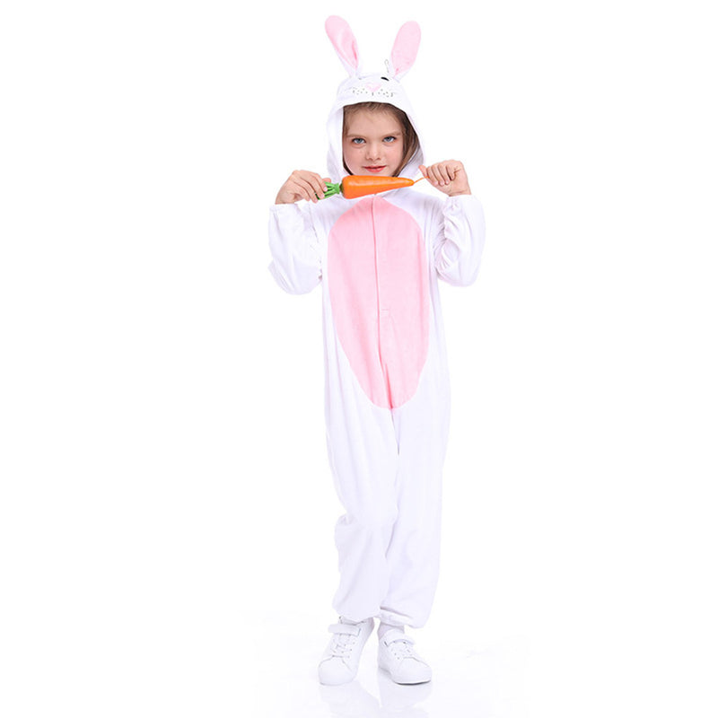 Easter Bunny children‘s cosplay jumpsuit Cosplay Costume Outfits Halloween Carnival Suit