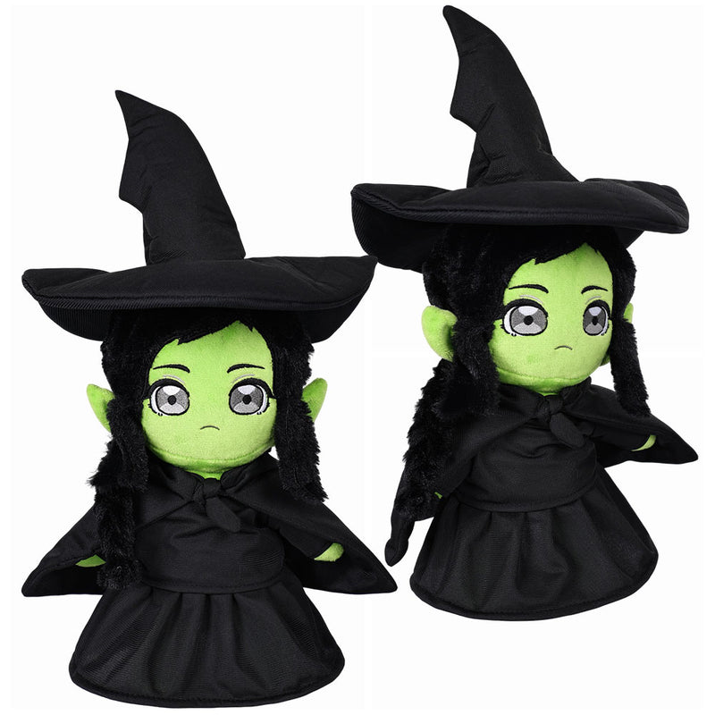 Elphaba Cosplay Plush Toys Cartoon Soft Stuffed Dolls Mascot Birthday Xmas Gift