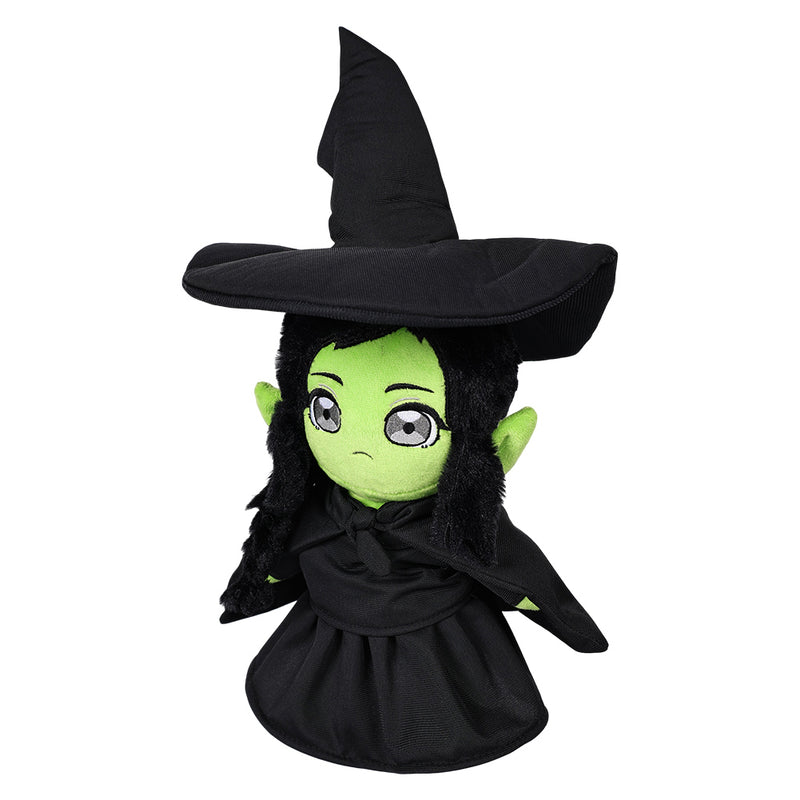 Elphaba Cosplay Plush Toys Cartoon Soft Stuffed Dolls Mascot Birthday Xmas Gift