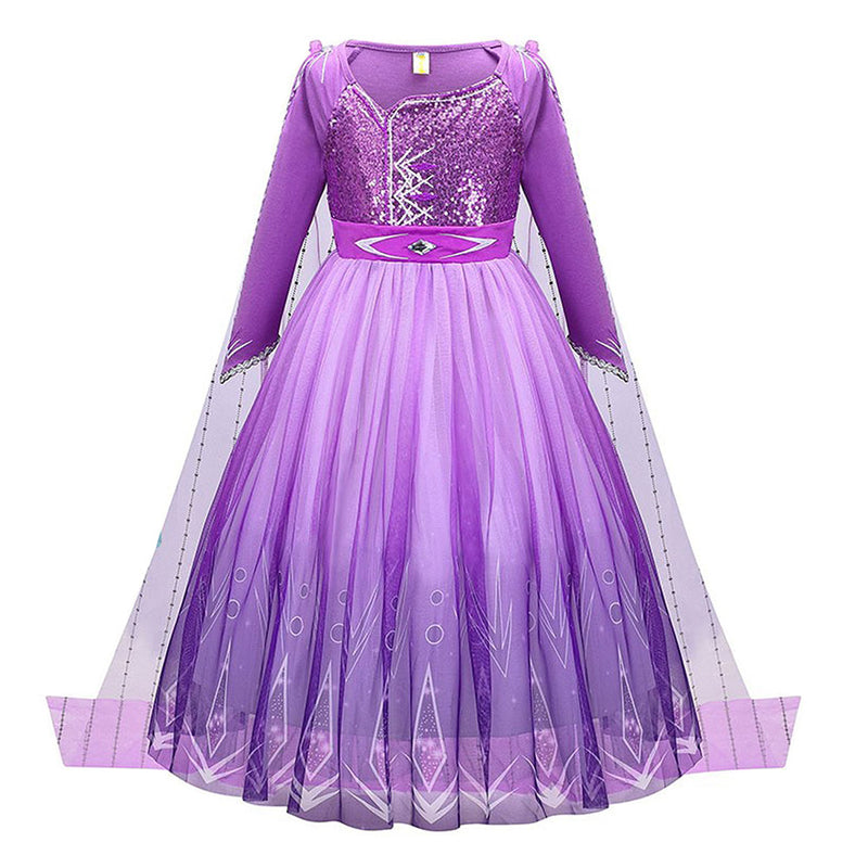 Elsa Cosplay Costume Outfits Fantasia Halloween Carnival Party Disguise Suit