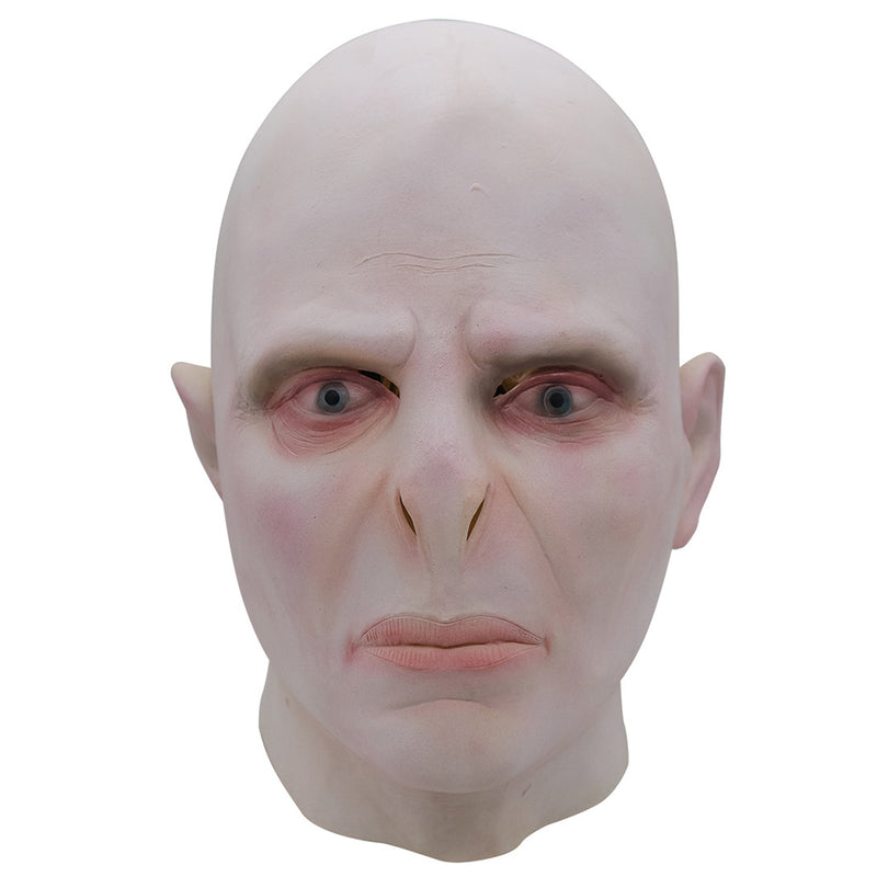 Em Stock Lord Voldemort Masque Boss Latex Masqueta Cosplay Scary Minecraft Terror Máscara Latex Halloween