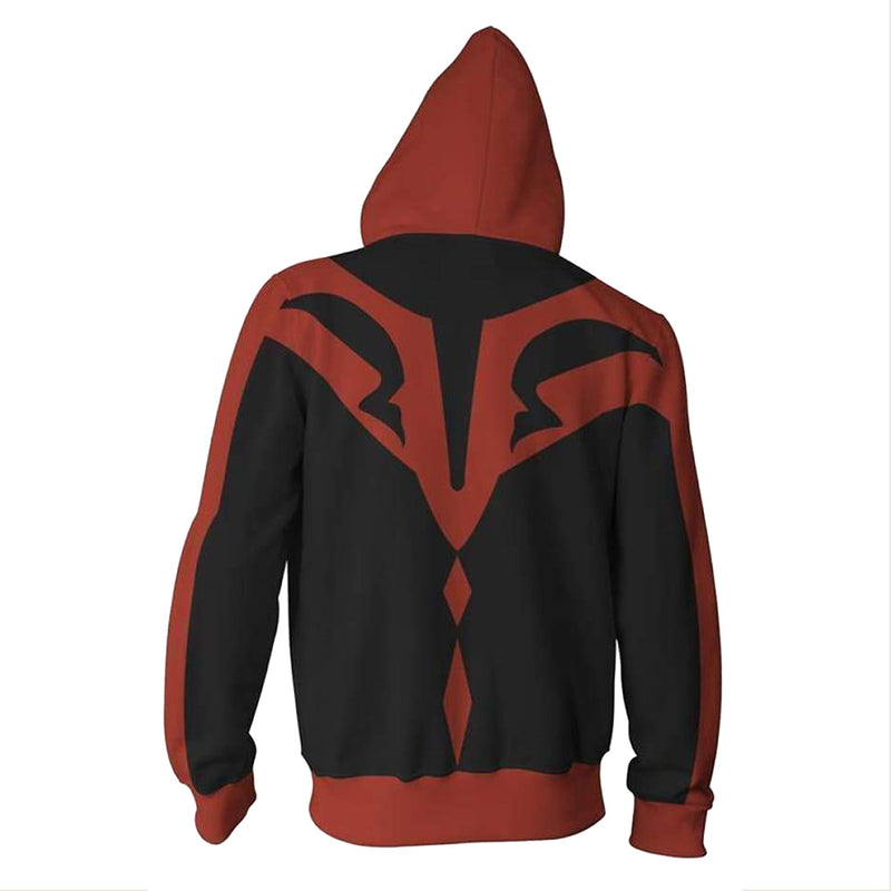 Em Stock Movie Star Wars Darth Vader Hoodies Jackets Cosplay Costumes 3D imprimindo Hoodie Sweatshirts Darth Maul Hoodies sports Jackets