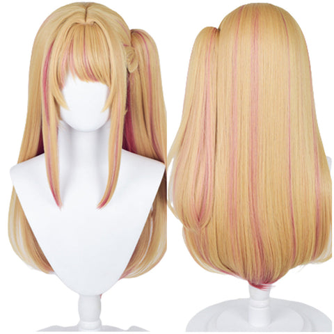 VeeGet Oshi no Ko - Hoshino Ruby Cosplay Wig Wig Synthetic HairCarnival Halloween Party