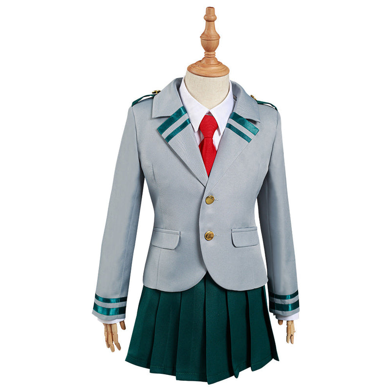 VeeGet VeeGet Boku no Hero Academia Ochaco Uraraka Asui Tsuyu Kids Girls Cosplay Costume