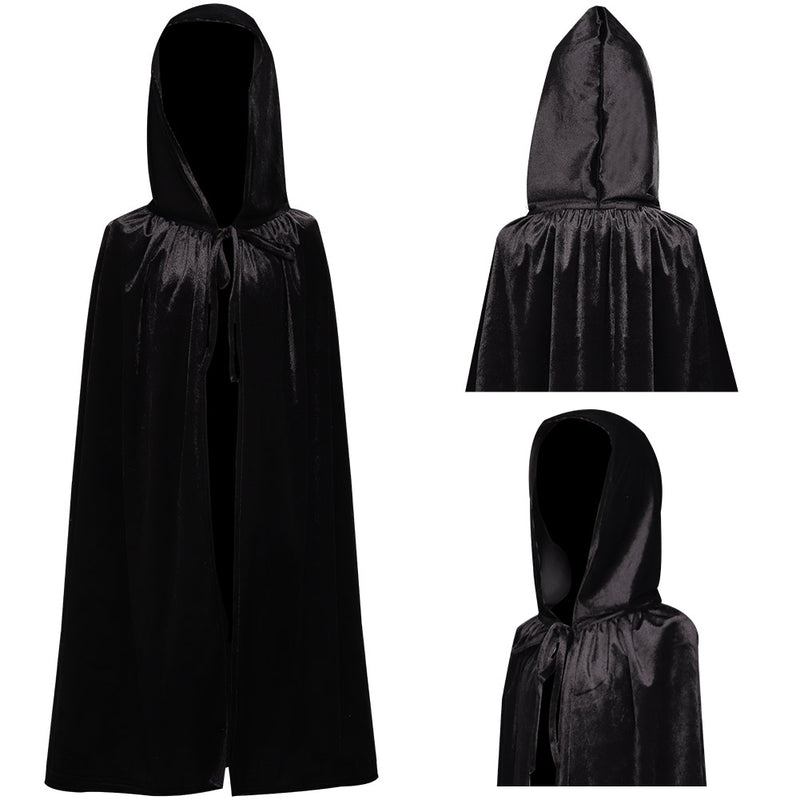 Fancy Cosplay Costumes Kids Hooded Robe Cosutme Cape Outfits Halloween Carnival Party Disguise Suit