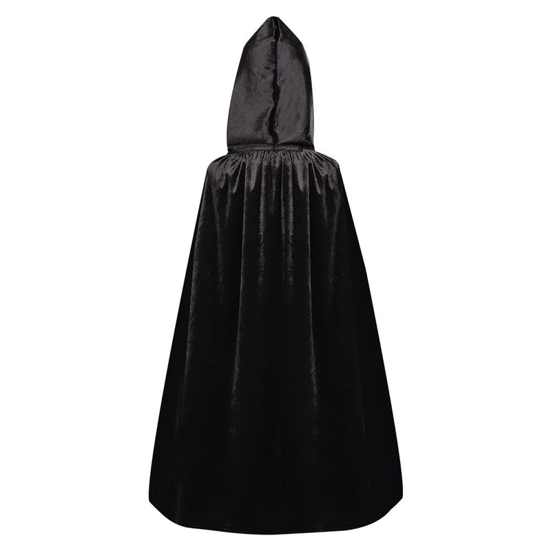 Fancy Cosplay Costumes Kids Hooded Robe Cosutme Cape Outfits Halloween Carnival Party Disguise Suit