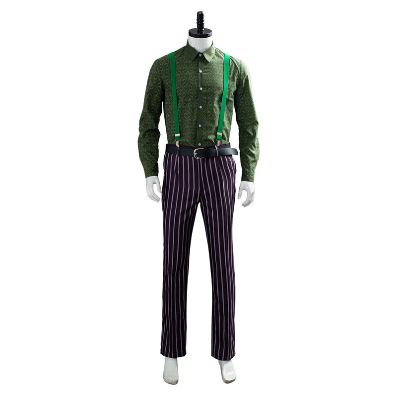 SeeCospaly Mortal Kombat 11 The Joker Coat Pants Costume for Halloween Carnival Suit Cosplay Costume