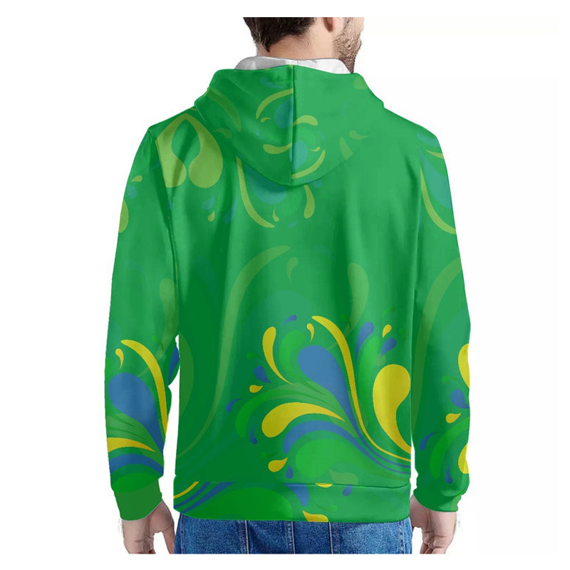 FIFA World Cup 2022 The Brazil Team Cosplay Hoodie 3D Printed Hooded Sweatshirt Men Women Casual Streetwear Pullover