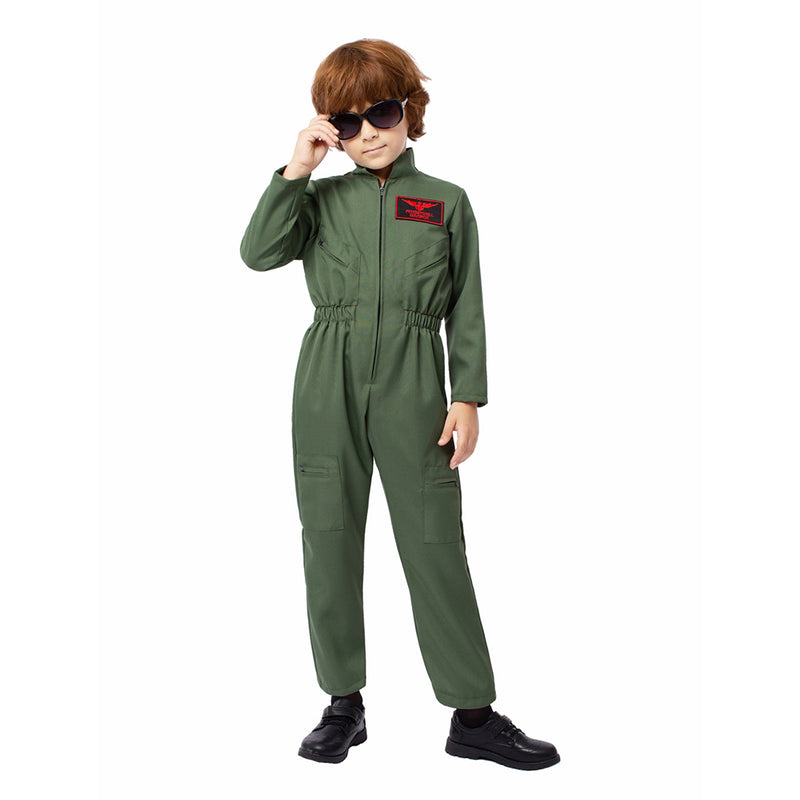 Fighter pilot Cosplay Costume Outfits Halloween Carnival Suit