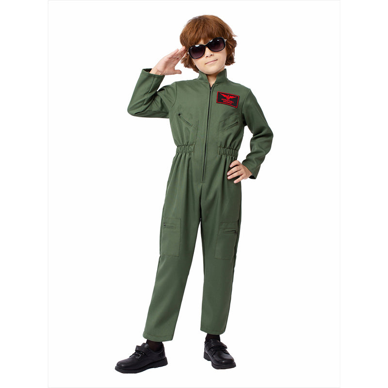 Fighter pilot Cosplay Costume Outfits Halloween Carnival Suit