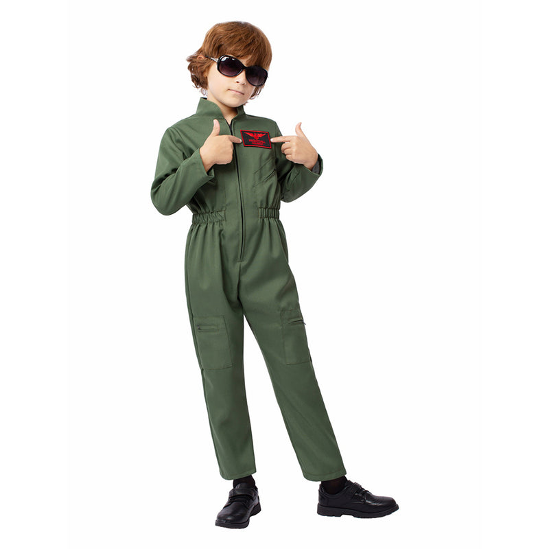 Fighter pilot Cosplay Costume Outfits Halloween Carnival Suit