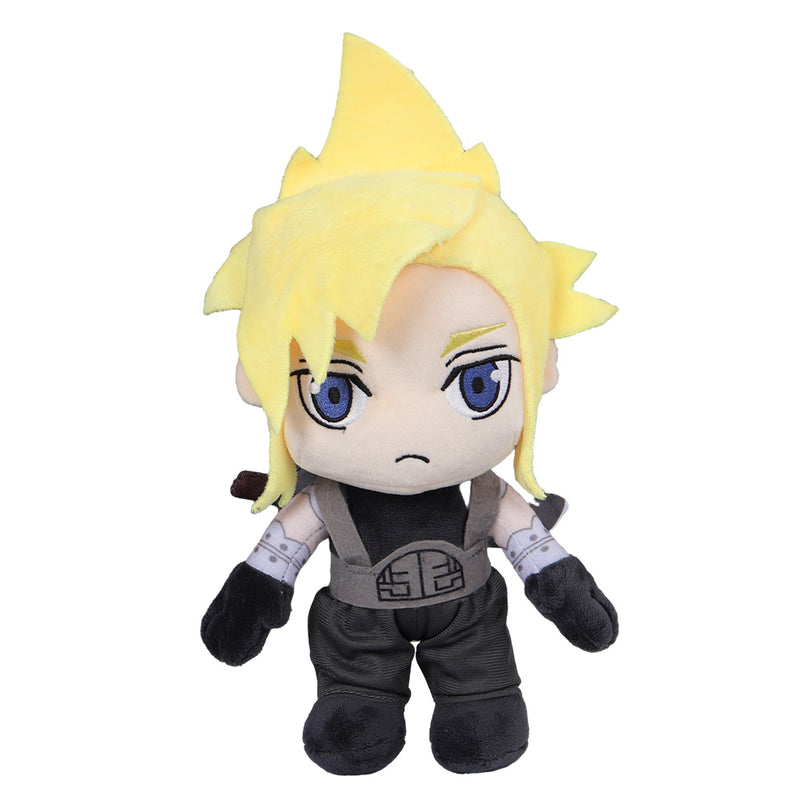 Final Fantasy VII Remake-Cloud Strife Cosplay Plush Toys Cartoon Soft Stuffed Dolls Mascot Birthday Xmas Gift